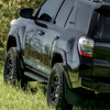 Cali Raised 10-24 Toyota 4Runner Step Ed Bolt On Rock Sliders - Kick Out/PwdrCoat Plate/Pwdr