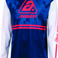 Answer 23 Ark Trials Jersey Blue/White/Red Youth - XL