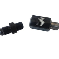 Snow Performance 1/8in. NPT Female to 4AN Male Low Profile Water Nozzle Holder 4AN Elbow