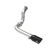 aFe 20-21 Jeep Wrangler Large Bore-HD 3in 304 Stainless Steel DPF-Back Exhaust System - Black Tip