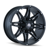 Mayhem 8090 Rampage 20x9 / 8x180 BP / 18mm Offset / 124.1mm Hub Matte Black Wheel