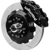 Wilwood 70-81 FBody/75-79 A&XBody FNSL6R Frt Brk Kit 12.88in Rtr Blk Caliper Use w/ Pro Drop Spindle