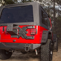 Rugged Ridge Spartacus HD Tire Carrier Whl Mount 87-06 YJ/TJ