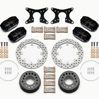 Wilwood Dynapro Lug Mount Dual Rear Dynamic Kit SA Drilled M-W/Lamb Ends 1/2in Studs