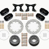 Wilwood Dynapro Lug Mount Dual Rear Dynamic Kit SA Drilled M-W/Lamb Ends 1/2in Studs