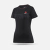 Akrapovic Womens Corpo T-Shirt Black - S