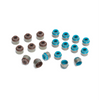 Supertech Nissan 6mm Viton Exhaust Valve Stem Seal - Set of 12