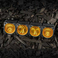 KC HiLiTES FLEX ERA LED Performance Yellow Combo Lens for Light Bars