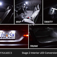 Diode Dynamics 07-11 Toyota Camry Interior LED Kit Cool White Stage 1