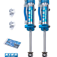 King Shocks 96-04 Toyota Tacoma (6 Lug) Rear 2.5 Dia Piggy Hose Reservoir Shock (Pair)