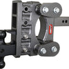 Gen-Y The Boss Torsion-Flex 2.5in Shank 6in Drop 3.5K Hitch w/GH-0161 Dual-Ball/Pintle Lock