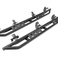 Rampage 20-22 Jeep Gladiator SRS Sidebar Rock Crawler Steps - Black