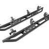 Rampage 20-22 Jeep Gladiator SRS Sidebar Rock Crawler Steps - Black