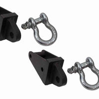 Fishbone Offroad 07-18 JK Wrangler Rubicon and Unlimited Jeep JK Rear D-Ring Frame Mounts