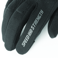 Speed and Strength Speed Society Gloves Black Womens -XS