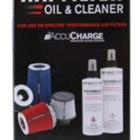 Spectre Accucharge Kit for HPR Filters - Clear