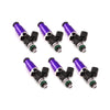 Injector Dynamics 2600-XDS Injectors - 60mm Length - 14mm Top - 14mm Lower O-Ring (Set of 6)