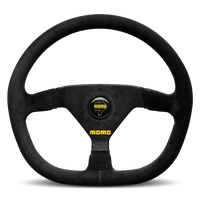 Momo MOD88 Steering Wheel 320 mm -  Black Suede/Black Spokes