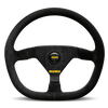 Momo MOD88 Steering Wheel 320 mm -  Black Suede/Black Spokes