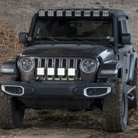 Diode Dynamics Jeep JL SS5 4-Pod CrossLink Grille Lightbar Kit Sport - White Combo