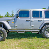 N-Fab Predator Pro Step System 2018 Jeep Wrangler JL 4 Door SUV - Tex. Black