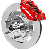 Wilwood 70-81 FBody/75-79 A&XBody Dynapro Frt Brk Kit 11.75in Rtr Red Caliper Use w/ ProDrop Spindle