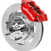 Wilwood 70-81 FBody/75-79 A&XBody Dynapro Frt Brk Kit 11.75in Rtr Red Caliper Use w/ ProDrop Spindle