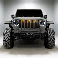 Oracle Jeep JL/Gladiator JT Oculus Bi-LED Projector Headlights - Amber/White Switchback SEE WARRANTY