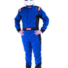 RaceQuip Blue Chevron-1 Suit - SFI-1 XL