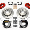 Wilwood Forged Dynalite P/S Park Brake Kit Red New Big Ford 2.50in Offset Front Caliper Mount