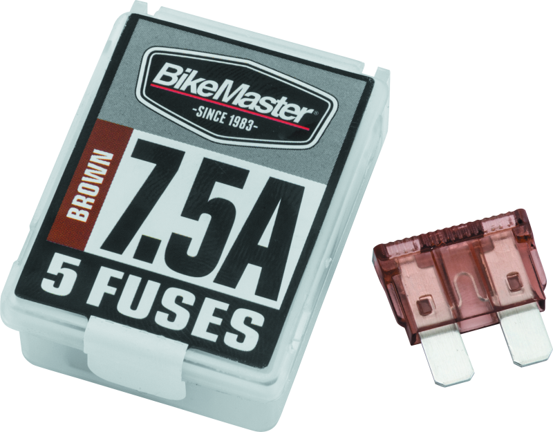 BikeMaster 5Piece 7.5A Replacement Fuse