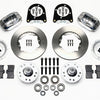 Wilwood Forged Dynalite Front Kit 11.00in Polished 37-48 Ford Psgr. Car Spindle