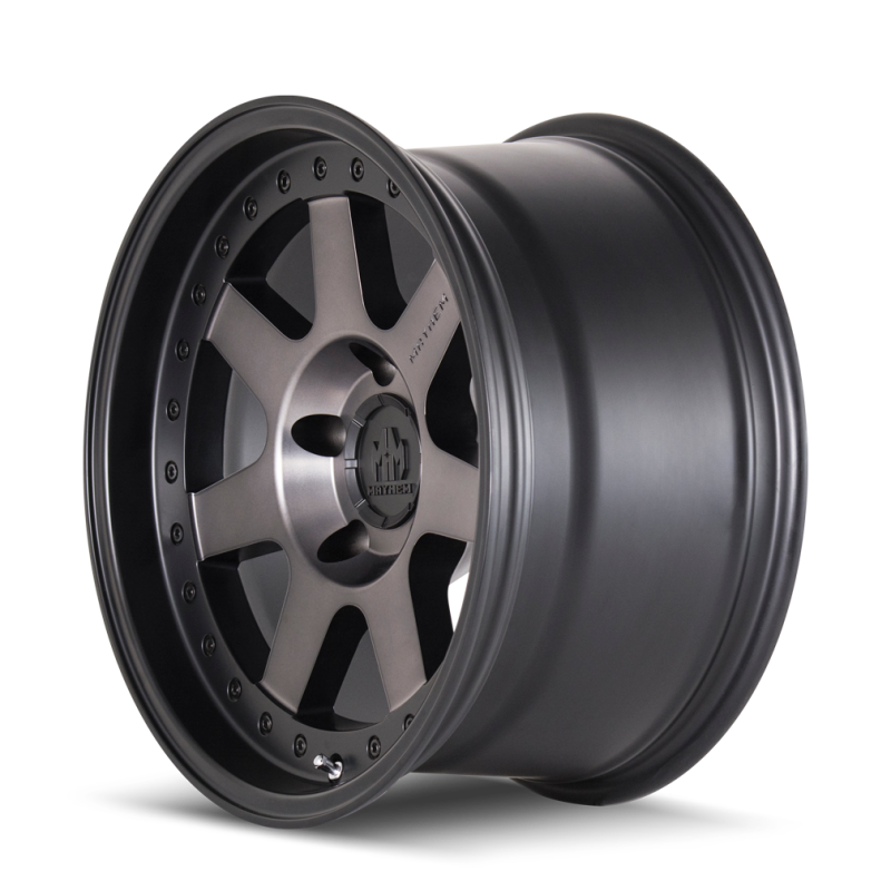 Mayhem 8300 Prodigy 20x9 / 8x180 BP / 0mm Offset / 130.8mm Hub Matte Black w/ Dark Tint Wheel