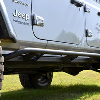 N-Fab Trail Slider Steps 18-20 Jeep Wrangler JL 4 Door SUV - SRW - Textured Black