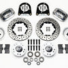 Wilwood Forged Dynalite Front Kit 11.00in Drill-Polished 37-48 Ford Psgr. Car Spindle