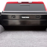 Tradesman Aluminum Flush Mount Truck Tool Box (56in.) - Black