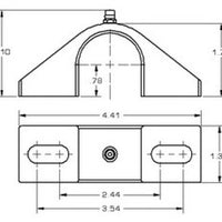 Hotchkis 1-1/16in Heavy Duty Billet Sway Bar Bushing Brackets