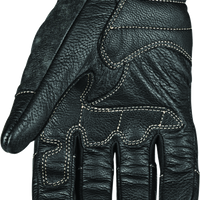 Speed and Strength Rust and Redemption Leather Gloves Black - Small