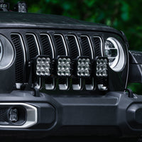 Diode Dynamics Jeep JL SS5 4-Pod CrossLink Grille Lightbar Kit Sport - White Combo