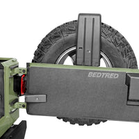 BedRug 97-06 Jeep TJ Rear 4pc BedTred Cargo Kit (Incl Tailgate)