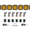 Diode Dynamics SS5 Sport Universal CrossLink 7-Pod Lightbar - Yellow Driving