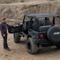 Rampage 1997-2006 Jeep Wrangler(TJ) 2-Door Tube Doors With Netting - Black