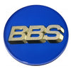 BBS Center Cap 70.6mm Blue/Gold (4-Tab)