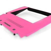 Perrin 2015+ Subaru WRX Engine Cover Kit (Intercooler Shroud + Pulley Cover) - Hyper Pink