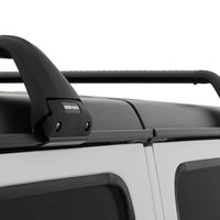 Rhino-Rack 07-22 Jeep Wrangler JK/JL 4 Door Hard Top Vortex SG 2 Bar Roof Rack - Black