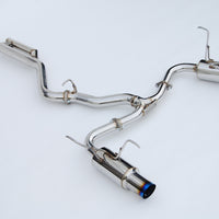 Invidia 2022+ Subaru WRX N1 Twin Outlet Single Layer Tip Cat-Back Exhaust