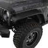 Bushwacker18-22 Jeep Wrangler JL 2/4 Door Front Flat Style Flares 2pc - Black