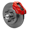 Wilwood Forged Dynalite-M Front Kit 11.5in Red 1 PC Rotor&Hub 58-64 Impala 63-64 Corvette