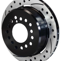 Wilwood Rotor-2.32in Offset-SRP-BLK-Drill-RH 12.19 x .810 - 5 Lug