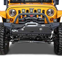 Body Armor 4x4 2018+ Jeep Wrangler JL Gladiator JT Mid-Stubby Front Bumper